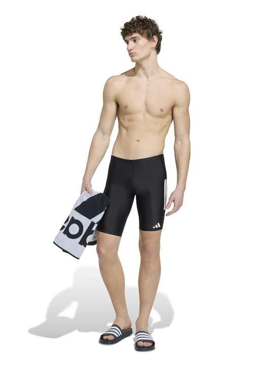 adidas Men's Racing Jammer Swimsuit Black