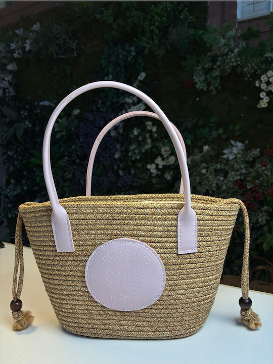 Korbweide Strandtasche Lila