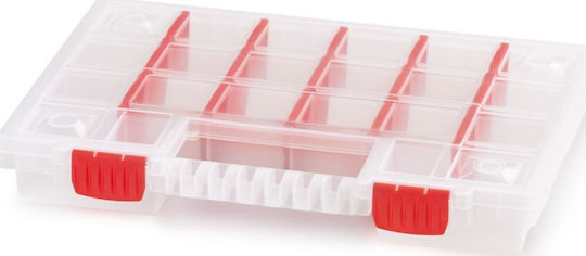 Prosperplast Tool Case Plastic Dimensions: W34.4xD24.9xH5cm