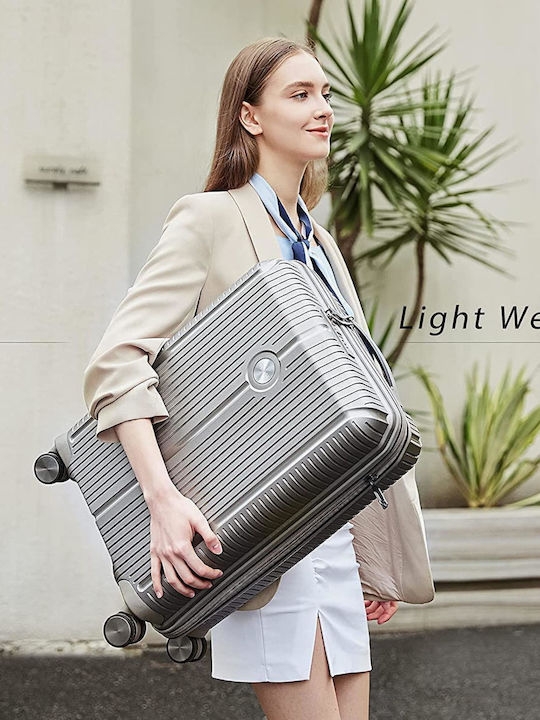 Verage Small Verage Cabin Suitcase Champagne 55cm