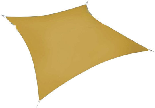 Platz Sonnensegel Gelb 3x3m 170gr/m²