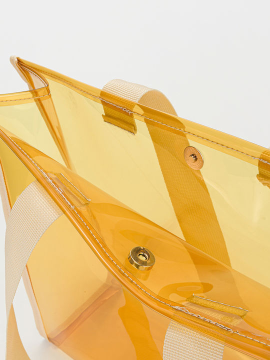 Kunststoff Strandtasche Mehrfarbige