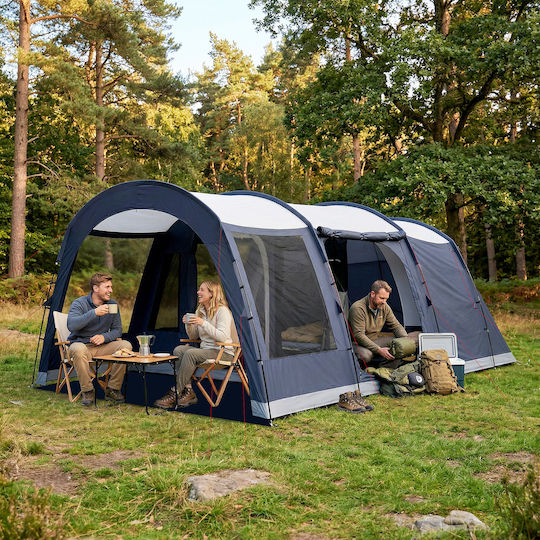 Outsunny Camping Tent Tunnel Blue 4 Seasons For 4 People 540x320x210cm