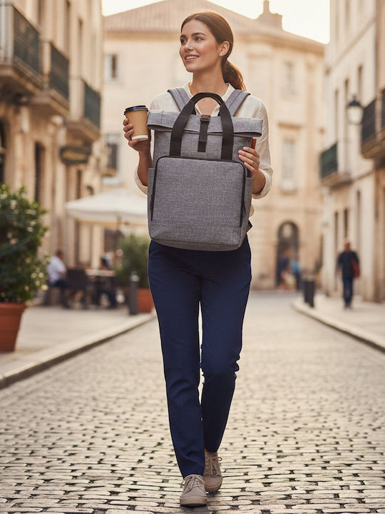 BagBase Backpack Gray BagBase Backpack Gray