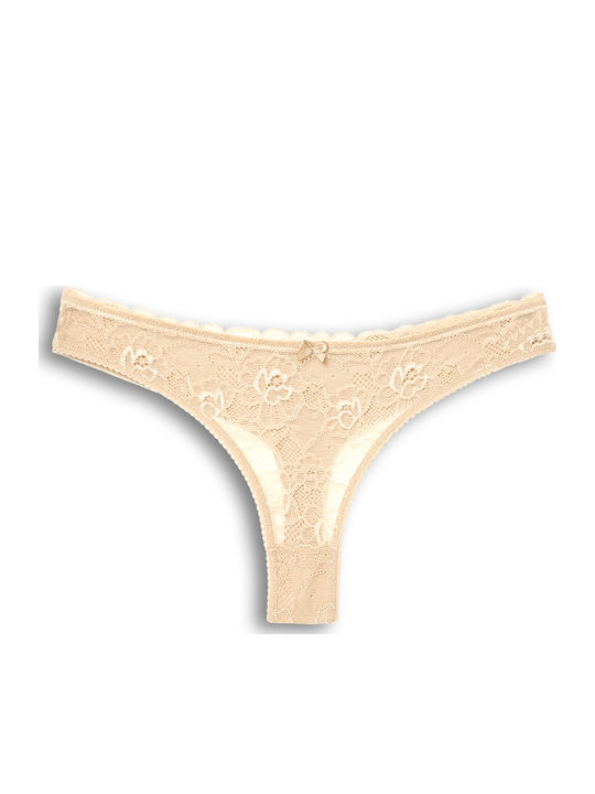 Chiloți Pentru Femei Slip 2Pack Fără Cusături Cu Dantelă Dantelă În Față
