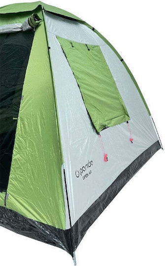 Panda Open Air 4 Sommer Campingzelt Igloo Türkis für 4 Personen