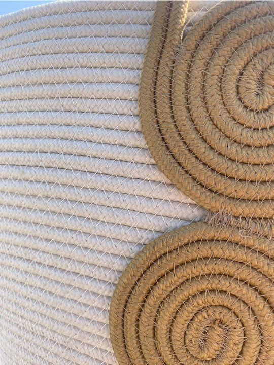 Wicker Beach Bag Beige