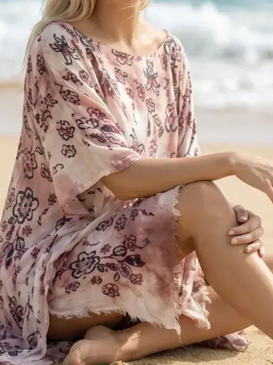 Bode Mehrfarbiges Damenbademode Kaftan