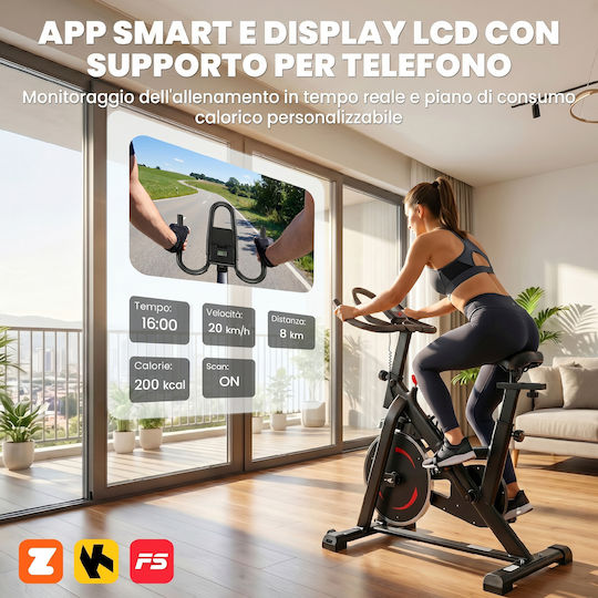 Sportnow Heimtrainer Sitzend Magnetisch