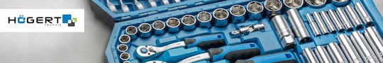 Högert Technik Bit-Stecknuss mit Torx-Bit und Antriebsvierkant 1/4'' 1Stück