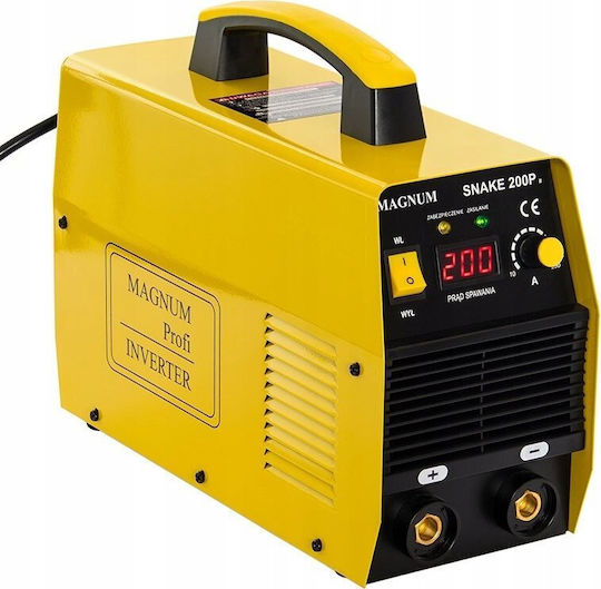 Magnum Welding Machine Inverter MMA with Maximum Welding Current 200A and Duty Cycle 60%