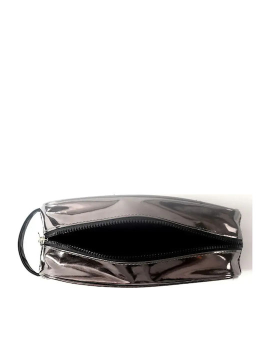 Дамски Козметичен Несесер Sanddollar Night Dive 504-4-2 B17830 Водоустойчив PVC XL 24.5 X 11.5 см Металически Тъмнокафяв