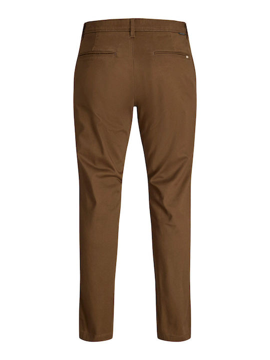 Jpstmarco Мъжки Панталон Чино Еластичен Slim Fit Cocoa