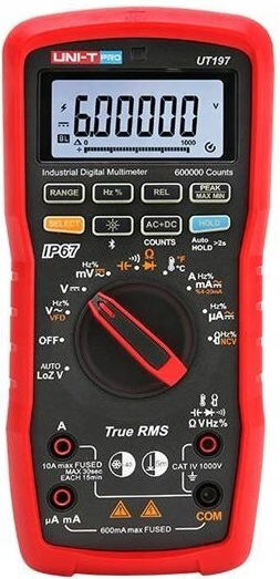 Uni-T Digital Multimeter True RMS with AC / DC 1000V Measurement