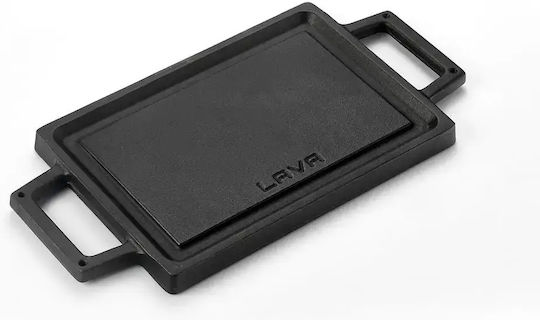 Lava LV Eco HP 2215 T13 Πλάκα Ψησίματος Διπλής Όψης με Μαντεμένια Λεία Επιφάνεια 22x15εκ.