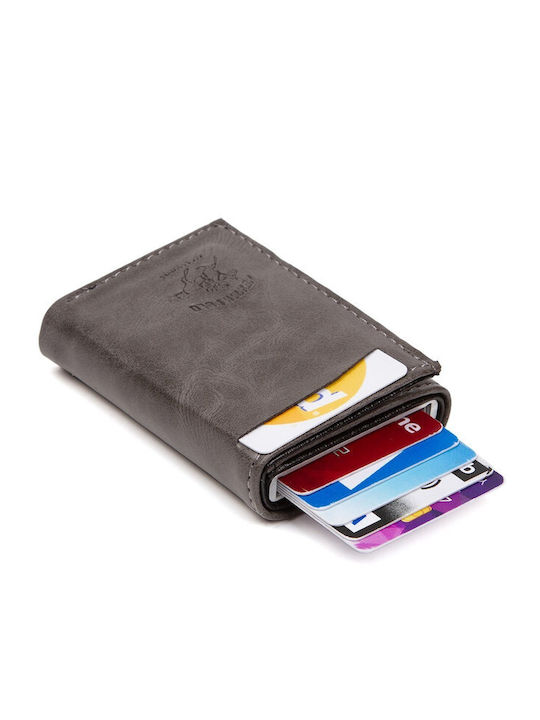 Large Leather Women's Wallet with RFID Black