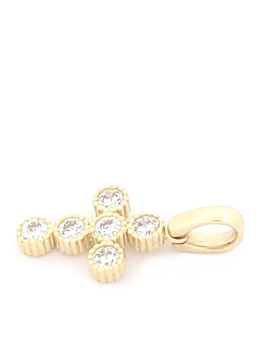 Women's Gold Cross 14K with Chain