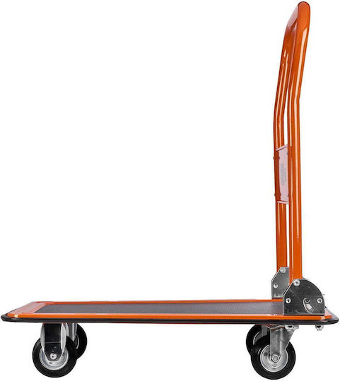 Kraft & Dele Transport-Wagen Folding for Load Weight up to 150kg in Gelb Color