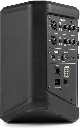 Vonyx Pro X1A Active PA Speaker with Woofer 6.5" with Battery 29x24x33.8cm