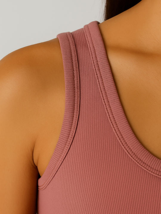 Sleeveless Pink Women's Undershirt