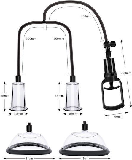 Passion Pumps Set Brustwarzen Klitoris Vagina