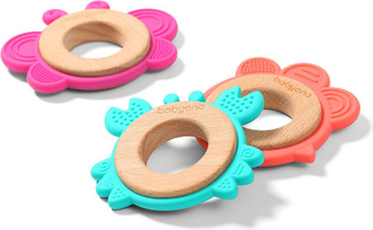 Babyono Teething Toy with Gel from Silicone