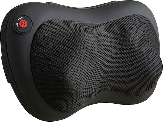 HomCom Shiatsu Massage Pillow for Neck & Back with Infrared Heat Black