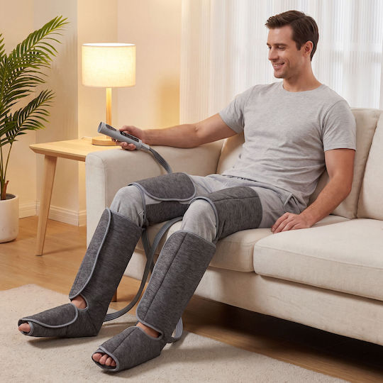 HomCom Foot Massager with Heating Function Grey