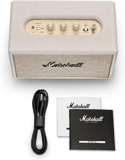 Marshall Acton IV Αυτοενισχυόμενο Ηχείο με Bluetooth Cream