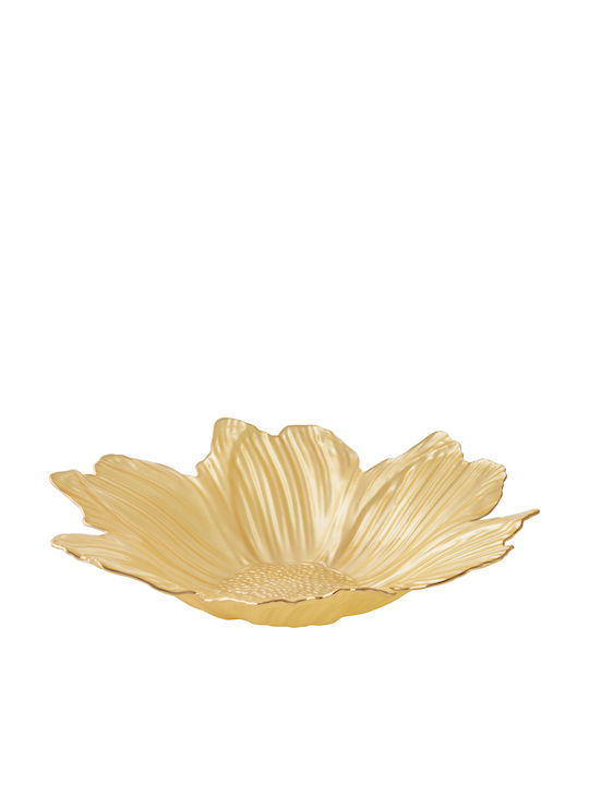 Easylife Spring Glass Bol Decorativ Din Sticlă Alb 30x30cm