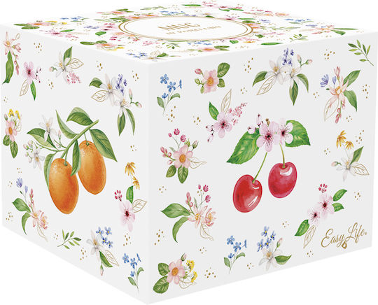 Easylife Fancy Fruit Mug Made of Porcelain in Various Orange Designs 400ml (Various Designs)