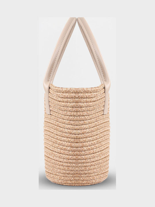 Straw Women's Tote Handbag Black