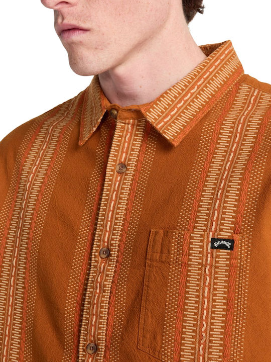 Sundays Short Sleeve Shirt Spice Gold
