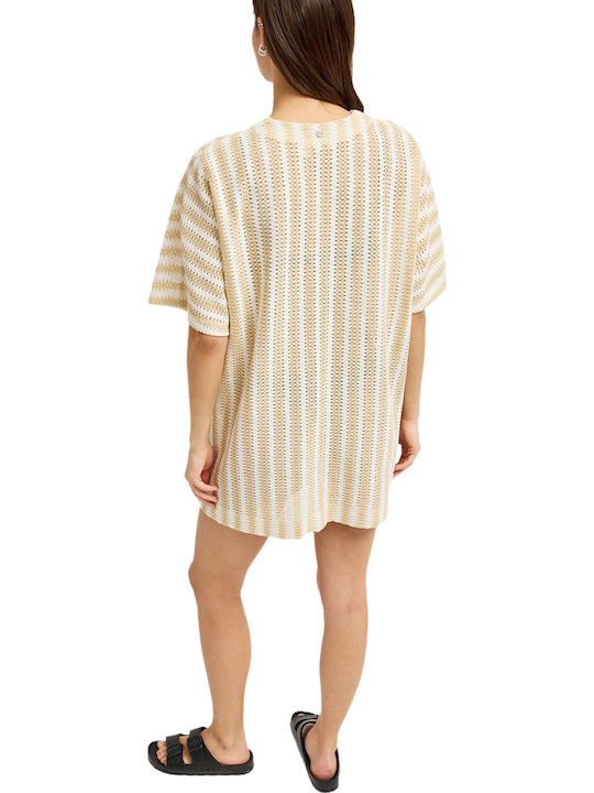 Roxy Women's Beachwear Kimono Pebble