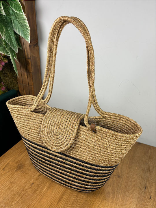 Enpapa Ψάθινη Τasche Strandtaschen Mehrfarbige