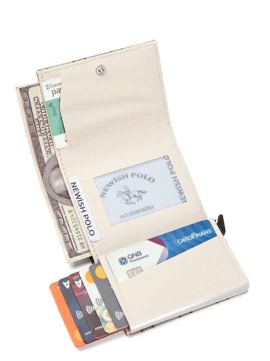 Portofel bărbătesc cu RFID Auriu
