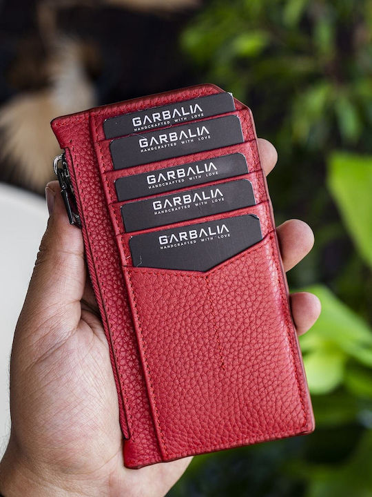Leather Men's Wallet Pink