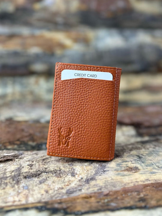 Leder Herrenbrieftasche Reise mit RFID Orange Leder Herrenbrieftasche Reise mit RFID Orange