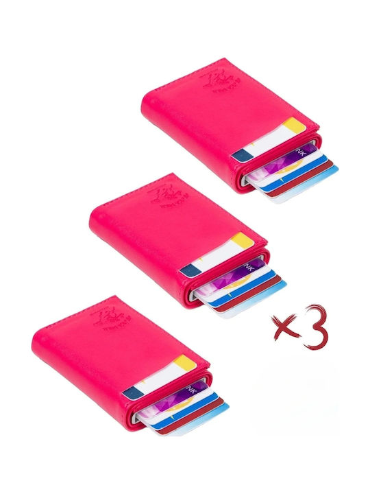 Enpapa Herrenbrieftasche Set mit RFID Rosa