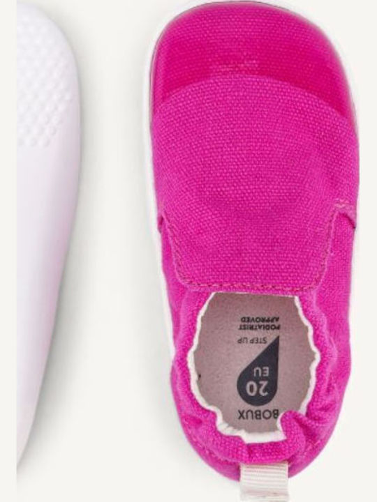 Bobux Βρεφικά Sneakers Αγκαλιάς Ροζ Xplorer