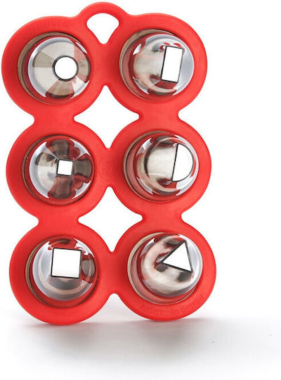 De Buyer Geometric Pastry Nozzle Set 6 Pieces 3011244150052