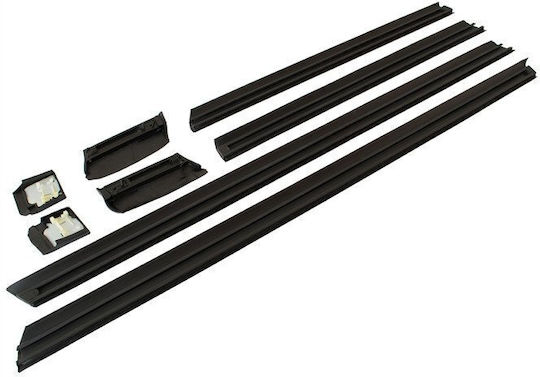 Audi A6 94-97 Lower Side Moldings Set 8 Pcs Clips