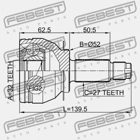 Subaru Legacy B13 Εξωτερικός Σύνδεσμος 2003.01-2009.04 Jp 28393-ag030