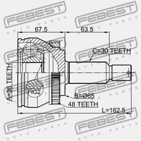 Hyundai Tucson 04 - Oct 2006 2004 Gen Conector Exterior 49501-2e800