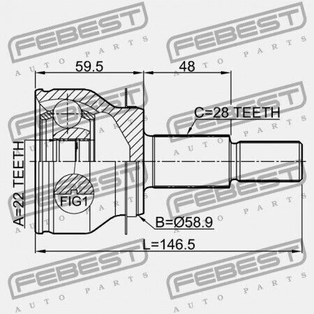 Mazda 3 Bm 2013-2015 Εξωτερικός Σύνδεσμος Ftc6-22-510
