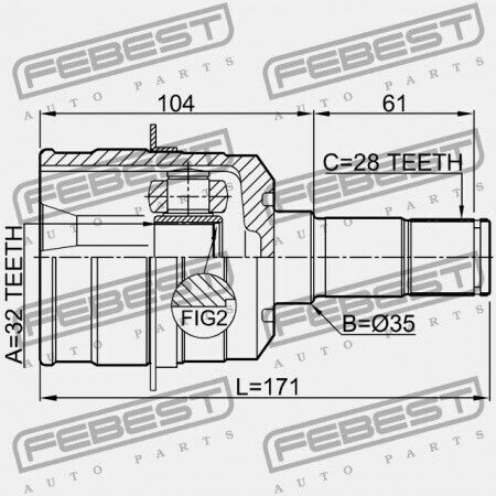 Linke Innere Baugruppe Mazda Premacy Cw 2010-2010 Jp Fp10-22-620