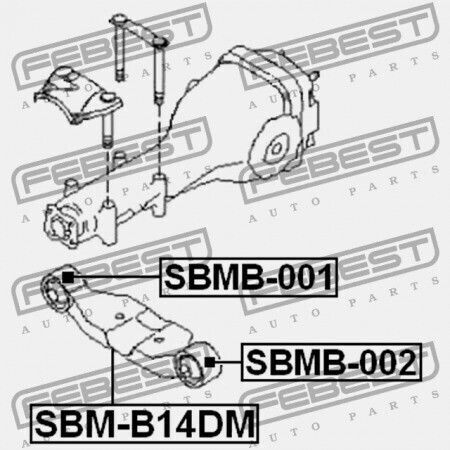 Пръстен За Поддръжка На Диференциал Subaru Impreza G12 2007.03 Jp 41310-ag022