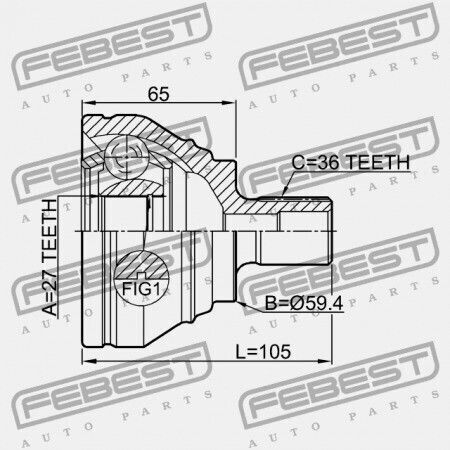 Audi A3 S3 Sportb Lim Qu 2004-2013 Външен Връзка Rdw 3c0498099