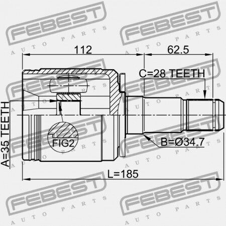 Ляв Вътрешен Връзка Mitsubishi Pajero Monterolong V90 2006.08 G Xp 3815a195