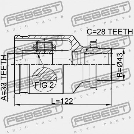 Десен Вътрешен Връзка Mazda 6 Wagon Gy 2002-2005 Eu Gd38-22-520